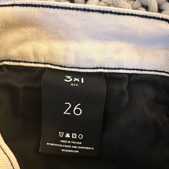 3x1 NYC Blake Distressed Denim Shorts - Picture 5 of 8